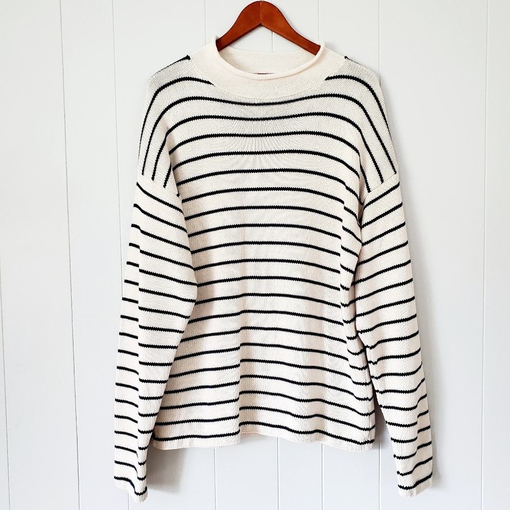 Mens cotton knit sweater